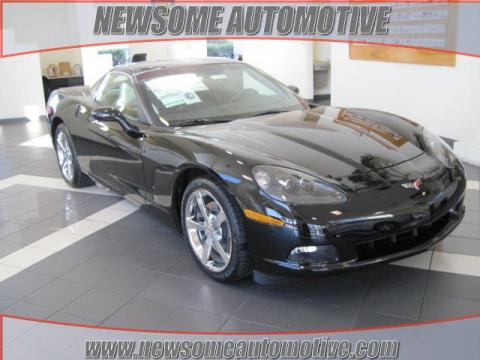 Black Chevrolet Corvette Coupe.  Click to enlarge.
