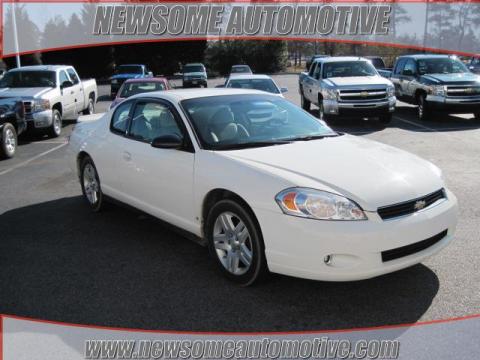 White Chevrolet Monte Carlo LT.  Click to enlarge.