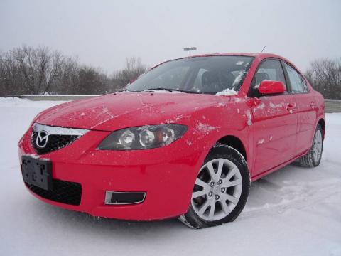 True Red Mazda MAZDA3 i Touring Sedan. Click to enlarge. True Red Mazda MAZDA3 i Touring Sedan. Click to enlarge.