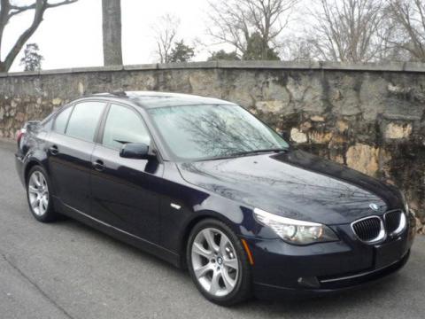 Monaco Blue Metallic BMW 5 Series 535i Sedan.  Click to enlarge.