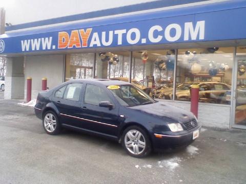 Galactic Blue Metallic Volkswagen Jetta GLS 1.8T Sedan.  Click to enlarge.