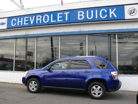 Laser Blue Metallic Chevrolet Equinox LT.  Click to enlarge.