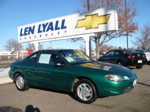 Grabber Green Metallic Ford Escort ZX2 Coupe.  Click to enlarge.