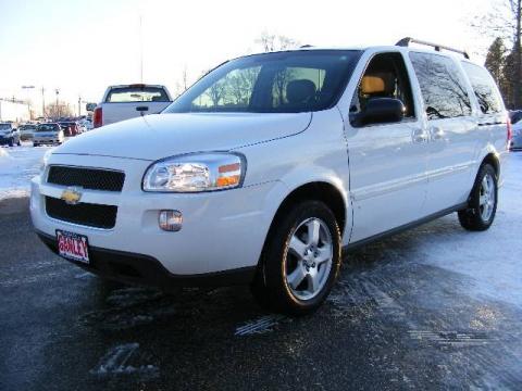 Summit White Chevrolet Uplander LT.  Click to enlarge.
