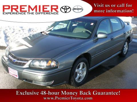 Medium Gray Metallic Chevrolet Impala LS.  Click to enlarge.