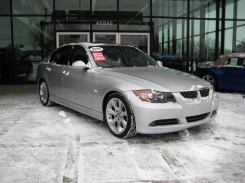 Titanium Silver Metallic BMW 3 Series 330i Sedan.  Click to enlarge.