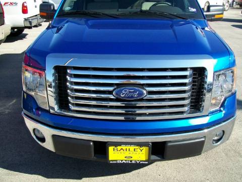 Blue Flame Metallic Ford F150 XLT SuperCrew.  Click to enlarge.