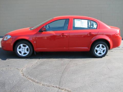 Victory Red Chevrolet Cobalt LT Sedan.  Click to enlarge.