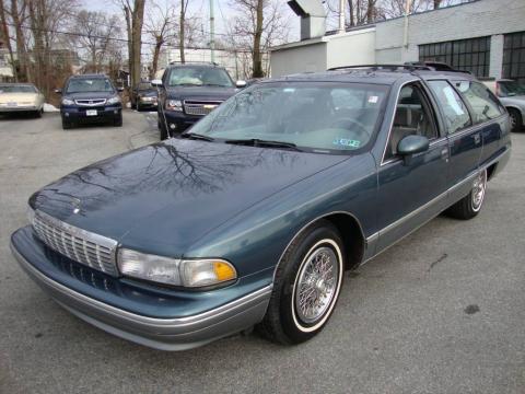Medium Adriatic Blue Metallic Chevrolet Caprice Wagon.  Click to enlarge.