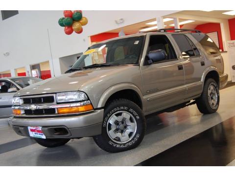 Light Pewter Metallic Chevrolet Blazer LS 4x4.  Click to enlarge.