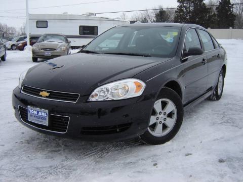 Black Chevrolet Impala LT.  Click to enlarge.