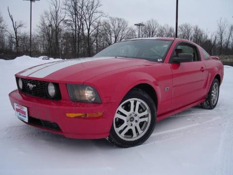 Torch Red Ford Mustang GT Premium Coupe.  Click to enlarge.