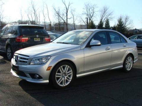 Iridium Silver Metallic Mercedes-Benz C 300 4Matic Sport.  Click to enlarge.