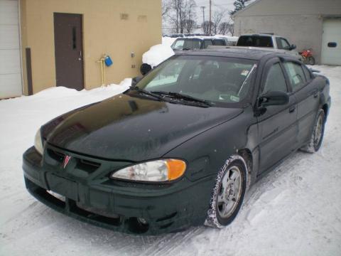 Polo Green Metallic Pontiac Grand Am GT Sedan.  Click to enlarge.