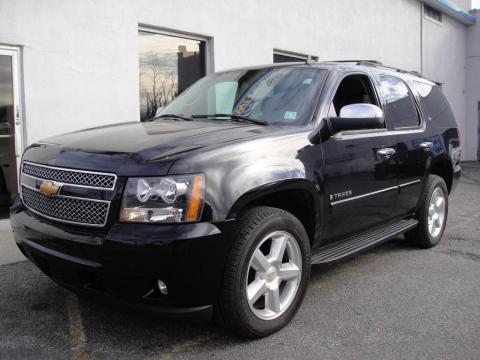 Black Chevrolet Tahoe LTZ 4x4.  Click to enlarge.