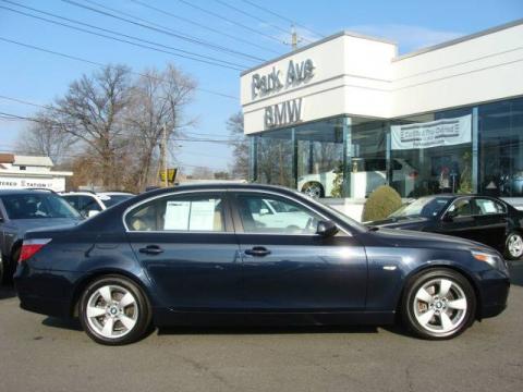 Monaco Blue Metallic BMW 5 Series 525i Sedan.  Click to enlarge.