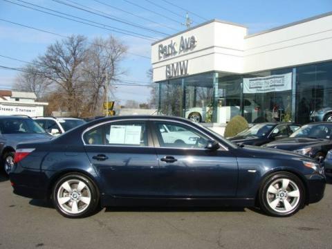 Monaco Blue Metallic BMW 5 Series 525i Sedan.  Click to enlarge.