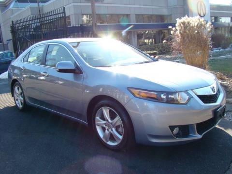 Glacier Blue Metallic Acura TSX Sedan.  Click to enlarge.