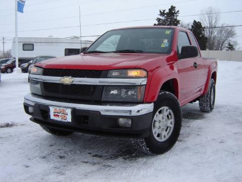 Victory Red Chevrolet Colorado LS Extended Cab.  Click to enlarge.