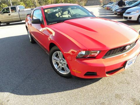 Red Candy Metallic Ford Mustang V6 Premium Coupe.  Click to enlarge.