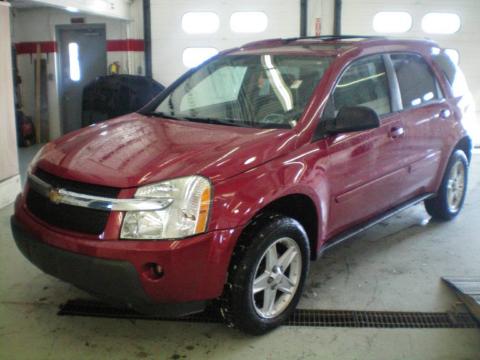 Salsa Red Metallic Chevrolet Equinox LT AWD.  Click to enlarge.