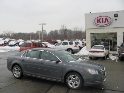 Dark Gray Metallic Chevrolet Malibu LT Sedan.  Click to enlarge.