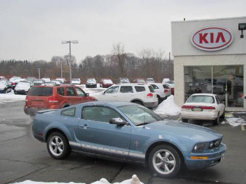 Windveil Blue Metallic Ford Mustang V6 Premium Coupe.  Click to enlarge.