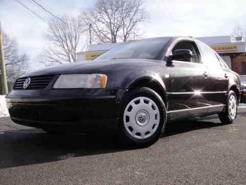 Black Magic Pearl Volkswagen Passat GLS Sedan.  Click to enlarge.