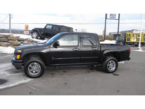 Black Chevrolet Colorado LT Crew Cab 4x4.  Click to enlarge.