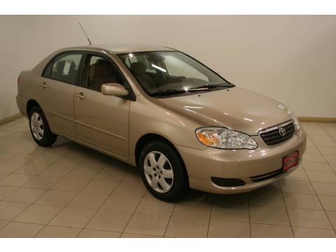 Desert Sand Mica Toyota Corolla LE.  Click to enlarge.