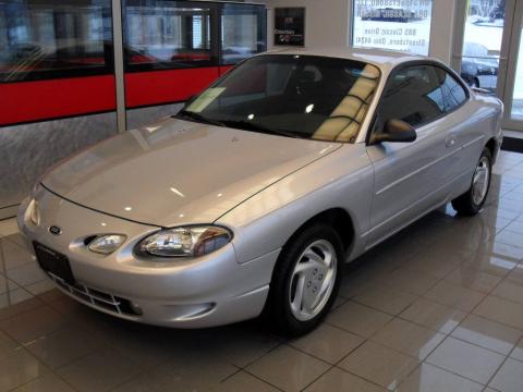 Silver Frost Metallic Ford Escort ZX2 Coupe.  Click to enlarge.