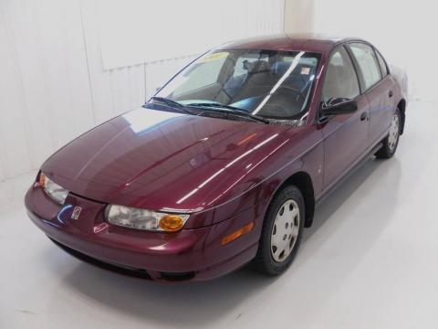 Cranberry Saturn S Series SL1 Sedan.  Click to enlarge.