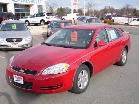 Precision Red Chevrolet Impala LT.  Click to enlarge.