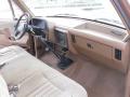 Dashboard of 1990 Ford F150 XLT Lariat Regular Cab #13