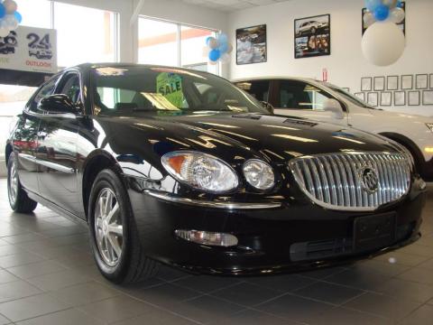 Black Onyx Buick LaCrosse CXL.  Click to enlarge.