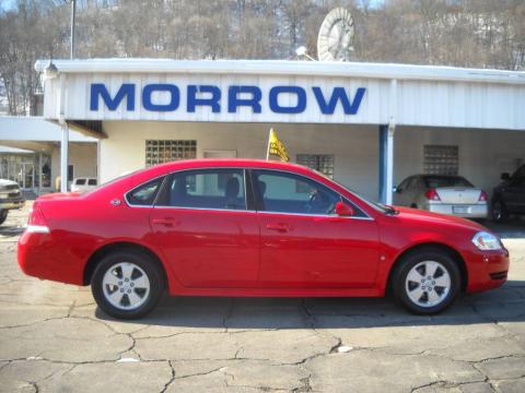 Victory Red Chevrolet Impala LT.  Click to enlarge.