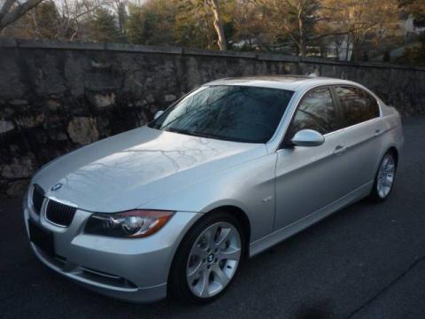 Titanium Silver Metallic BMW 3 Series 335i Sedan.  Click to enlarge.