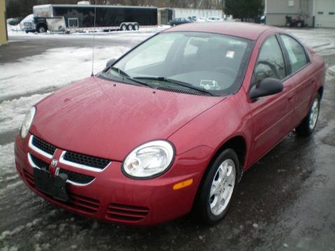 Blaze Red Pearlcoat Dodge Neon SXT.  Click to enlarge.