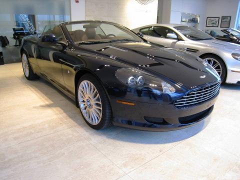 Midnight Blue Aston Martin DB9 Volante. Click to enlarge. Midnight Blue Aston Martin DB9 Volante. Click to enlarge.
