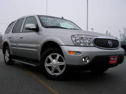Platinum Silver Metallic Buick Rainier CXL AWD.  Click to enlarge.