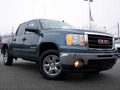 Stealth Gray Metallic GMC Sierra 1500 Hybrid Crew Cab 4x4. Click to enlarge. Stealth Gray Metallic GMC Sierra 1500 Hybrid Crew Cab 4x4. Click to enlarge.