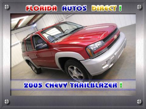 Medium Red Metallic Chevrolet TrailBlazer LT.  Click to enlarge.