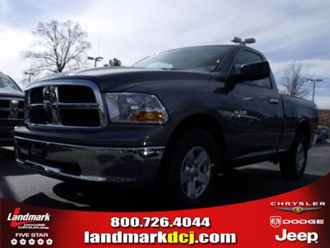 Mineral Gray Metallic Dodge Ram 1500 SLT Regular Cab.  Click to enlarge.