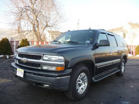Dark Green Metallic Chevrolet Suburban 1500 LT 4x4.  Click to enlarge.