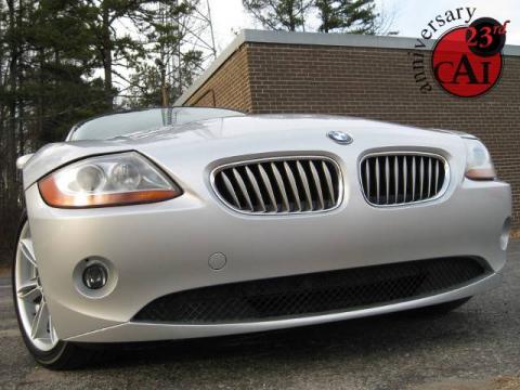 Titanium Silver Metallic BMW Z4 3.0i Roadster.  Click to enlarge.