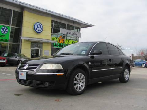 Black Volkswagen Passat GLS V6 Sedan. Click to enlarge. Black Volkswagen Passat GLS V6 Sedan. Click to enlarge.