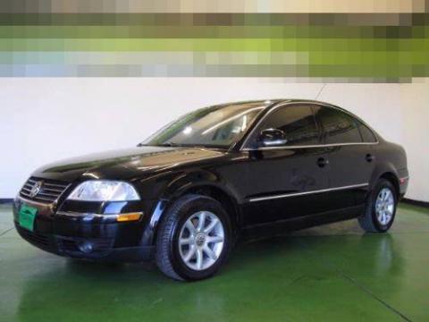 Black Volkswagen Passat GLS 4Motion Sedan.  Click to enlarge.