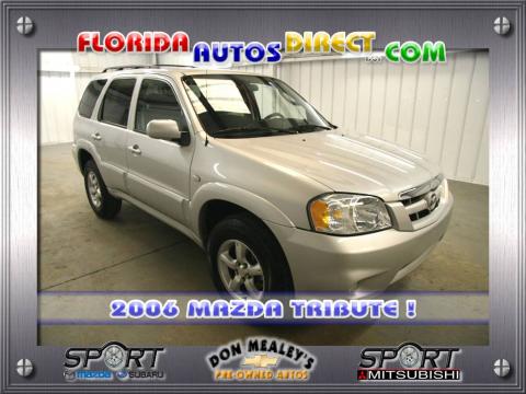 Platinum Silver Metallic Mazda Tribute s.  Click to enlarge.