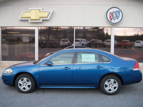 Aqua Blue Metallic Chevrolet Impala LS. Click to enlarge. Aqua Blue Metallic Chevrolet Impala LS. Click to enlarge.