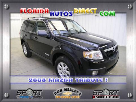 Mystic Black Mazda Tribute i Touring.  Click to enlarge.